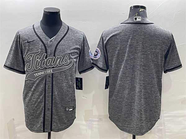Men's Tennessee Titans Blank Gray With Patch Cool Base Stitched Baseball Jersey,We sell and wholesale Men's Tennessee Titans Blank Gray With Patch Cool Base Stitched Baseball Jersey on line form chian!